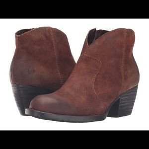 Born Mitchel ankle boots 7,5 Tobacco distressed
